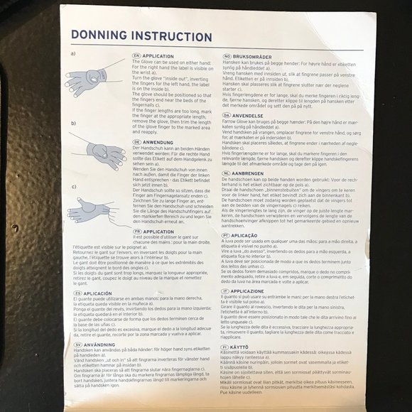 NEW JOBST FARROWWRAP TAN COMPRESSION GLOVE, 20-30 MM HG, 75924, SIZE 1, XS - Picture 4 of 5